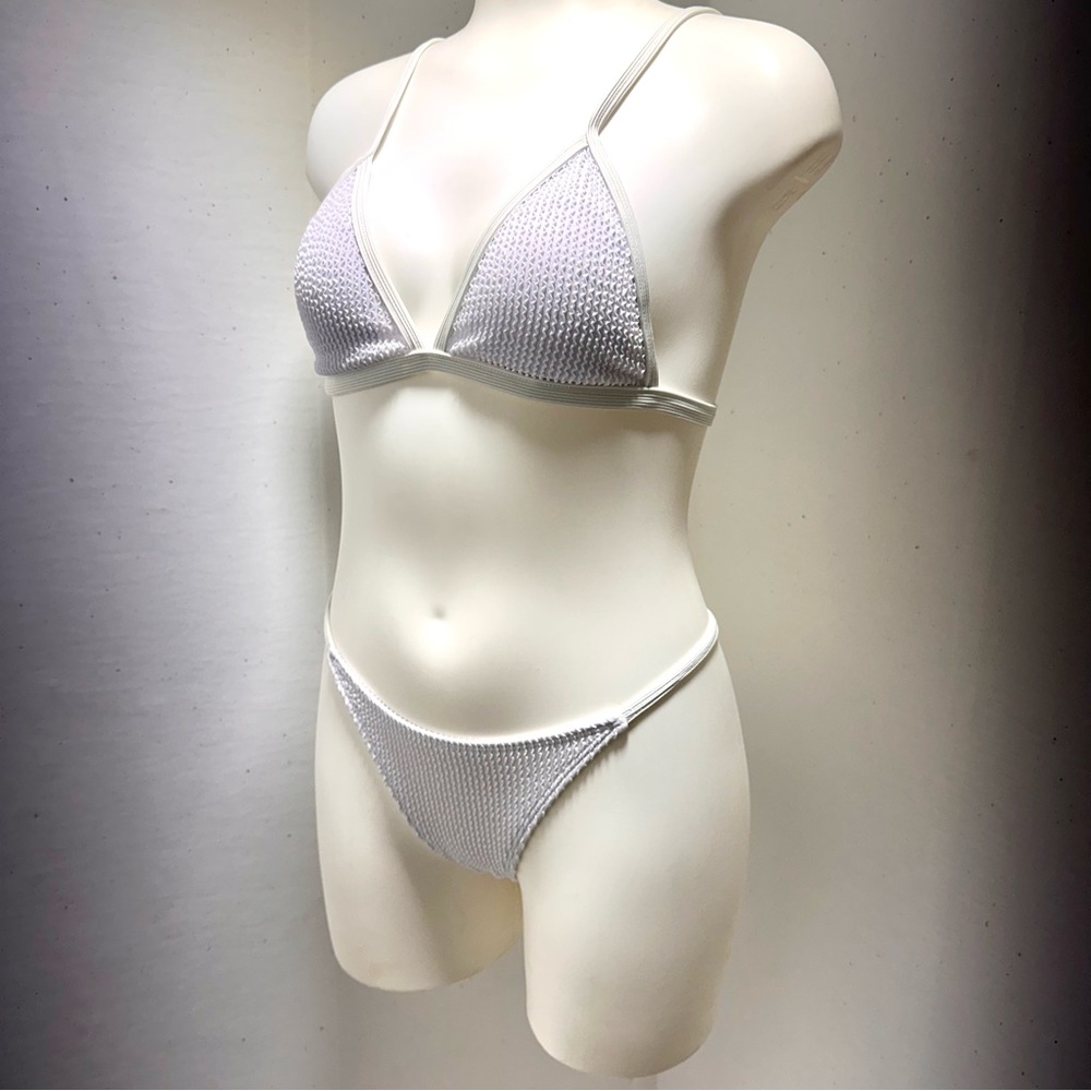 Shein white bikini set